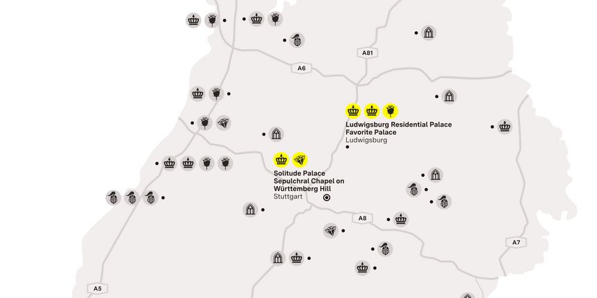 journey map "Stuttgart & surrounding area"