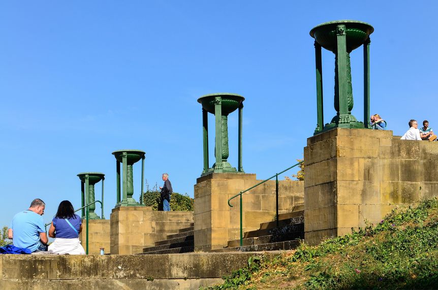 Grabkapelle auf dem Württemberg, Besucher auf dem Württemberg