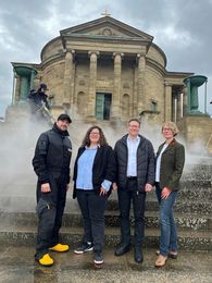 Foto: Staatliche Schlösser und Gärten Baden-Württemberg, Anna Kienzle-Ehrlich Grabkapelle auf dem Württemberg, Pressetermin