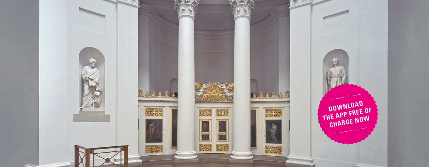 The Sepulchral Chapel on Württemberg Hill, interior of the chapel